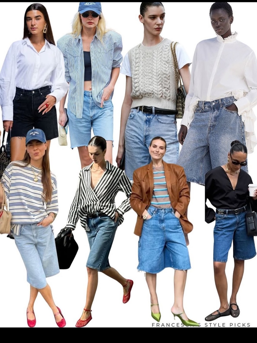 AGOLDE 90’s long shorts Bermuda 27 denim light wash - Picture 10 of 11